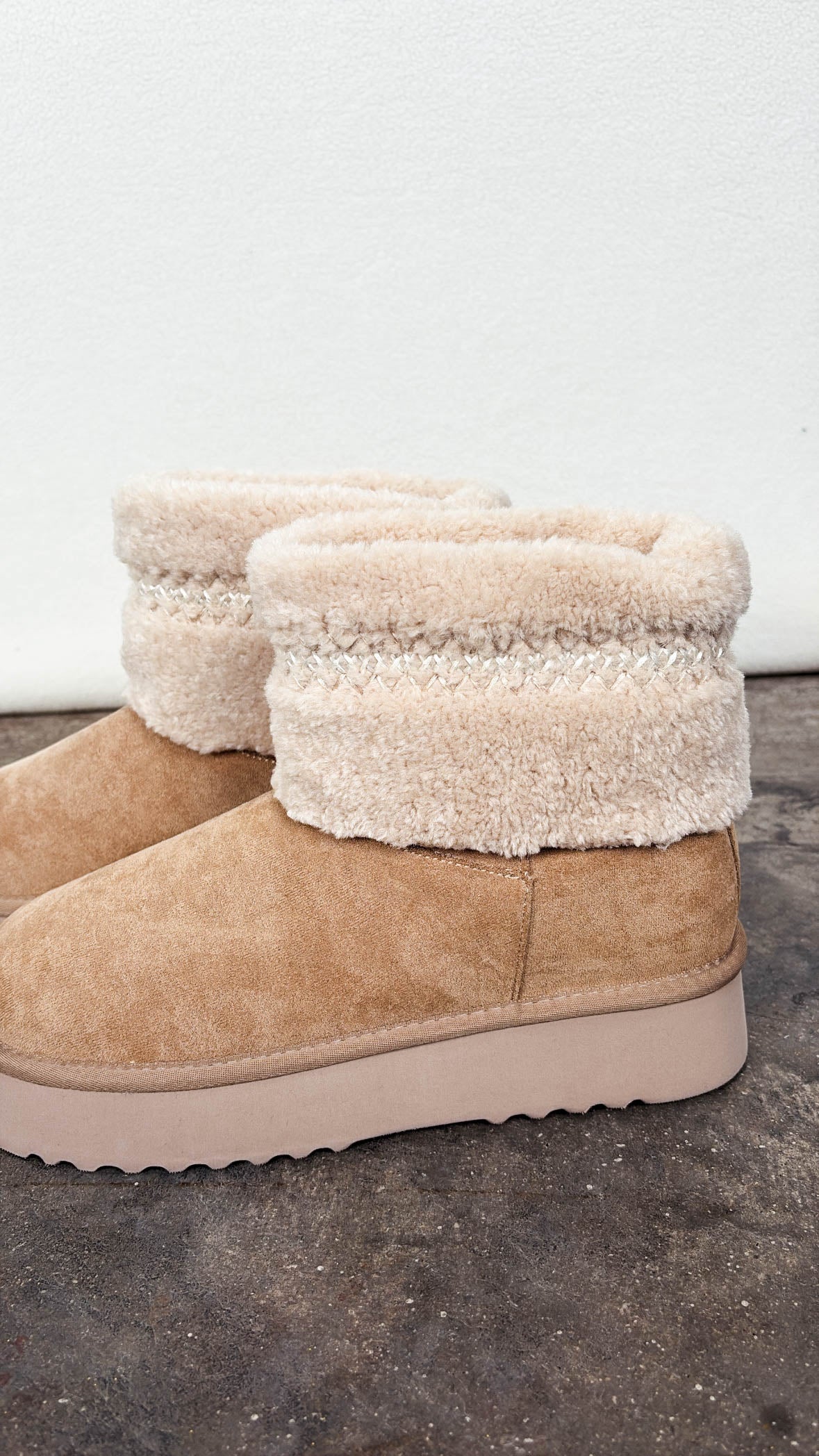 Hiraya Shearling Flatform Boot