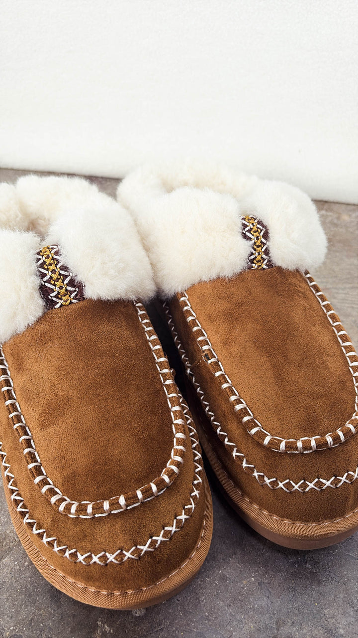 Maggie Fur Lined Slipper