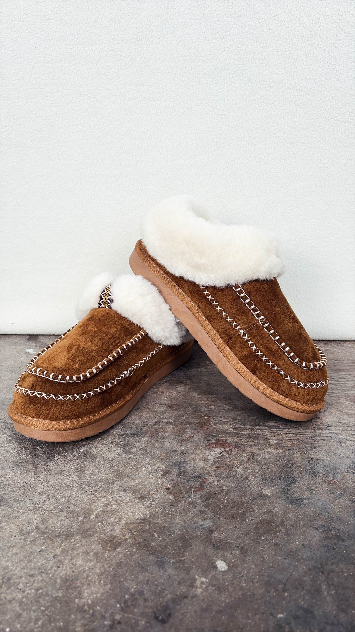 Maggie Fur Lined Slipper