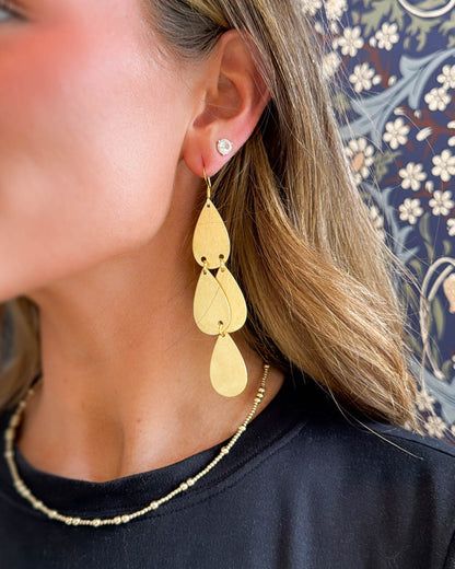 Right As Rain Teardrop Dangle Earrings