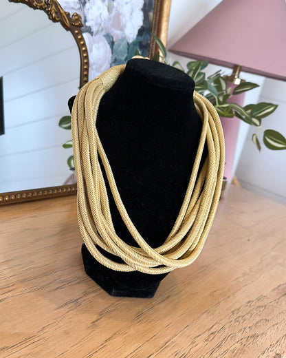 Center Stage Layered Rope Necklace