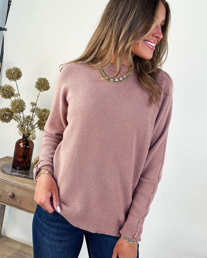 Leetie Waffle Knit Sweater