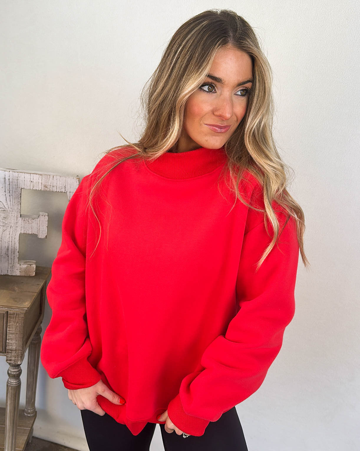 Saturday Standard Mock Neck Sweatshirt