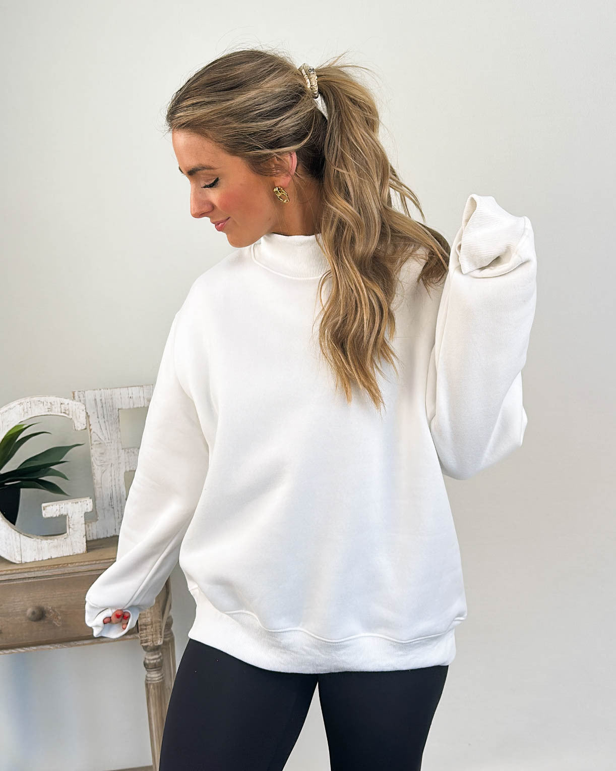 Saturday Standard Mock Neck Sweatshirt