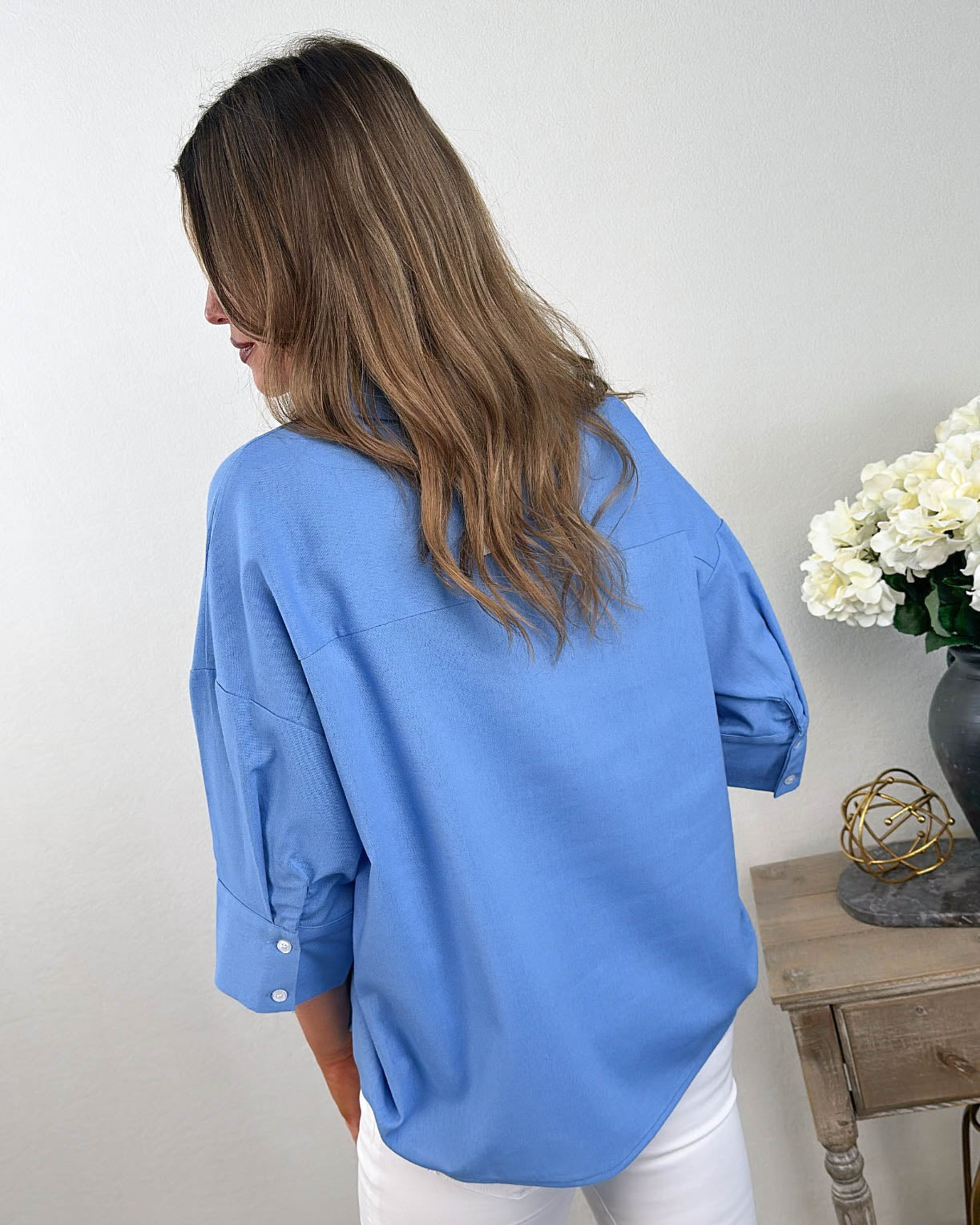 Lounge Life Half Button Shirt