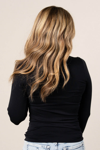 Fitted Seamless Long Sleeve Top