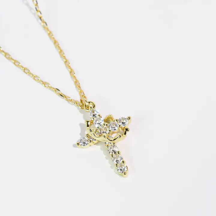 Royal Faith Cross Necklace