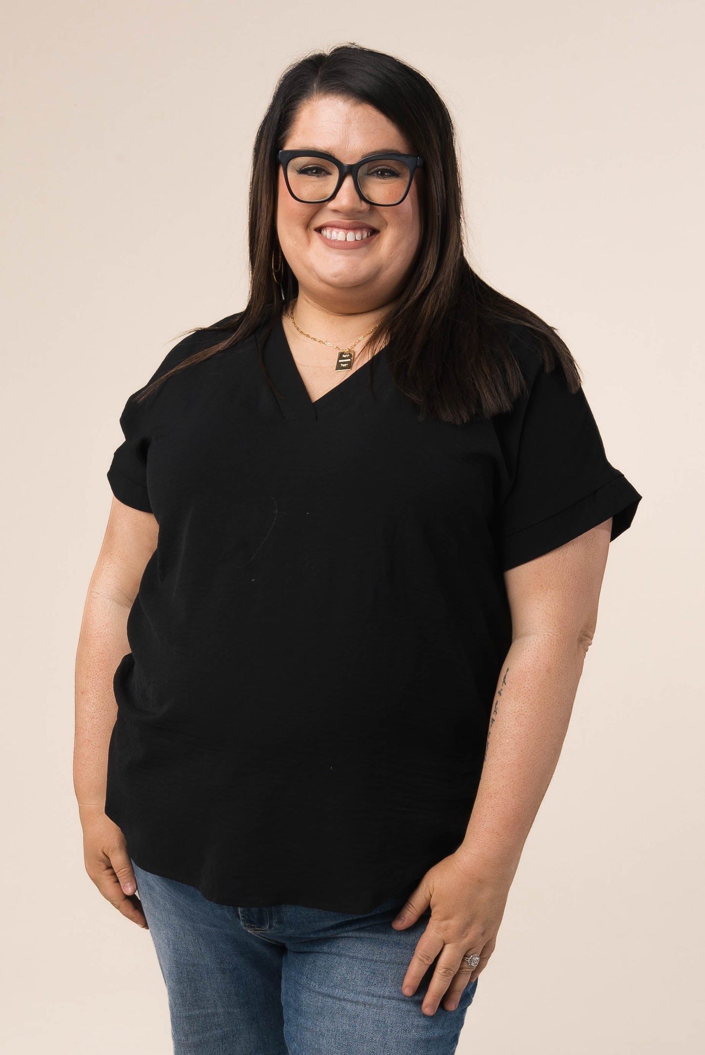 Crinkle Knit Dolman Top