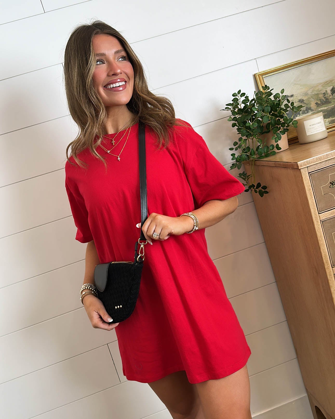 Spring Breeze T-Shirt Dress