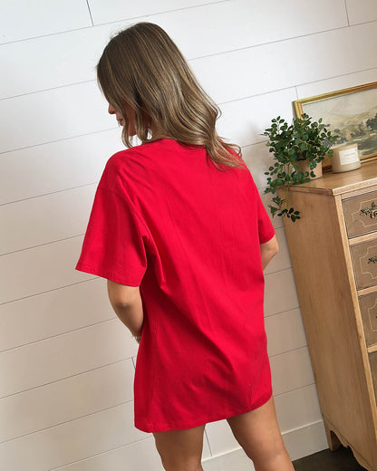 Spring Breeze T-Shirt Dress