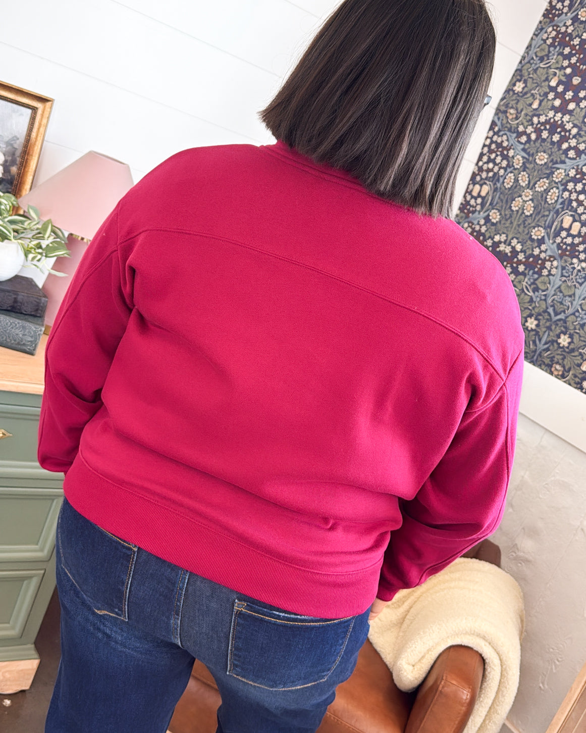 Chill In The Air Quarter Zip Sweatshirt