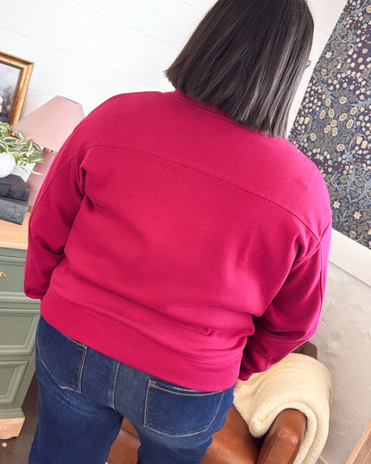 Chill In The Air Quarter Zip Sweatshirt
