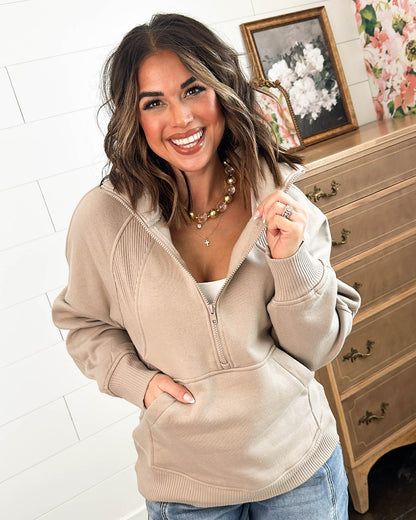 Best Of Times Half Zip Pullover