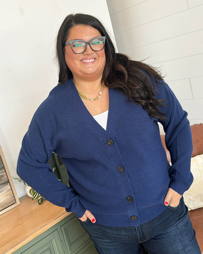 Falling For Spring Mini Waffle Knit Sweater Cardigan