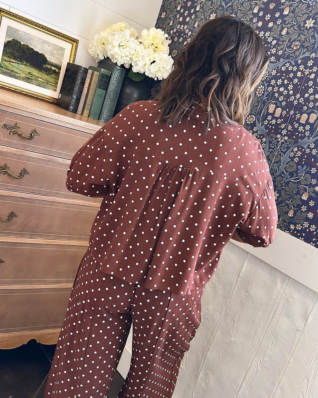 The Hepburn Polka Dot Shirt