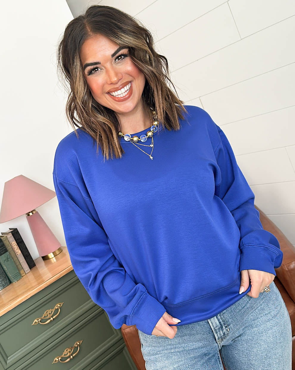 Softest Touch Drop Shoulder Pullover