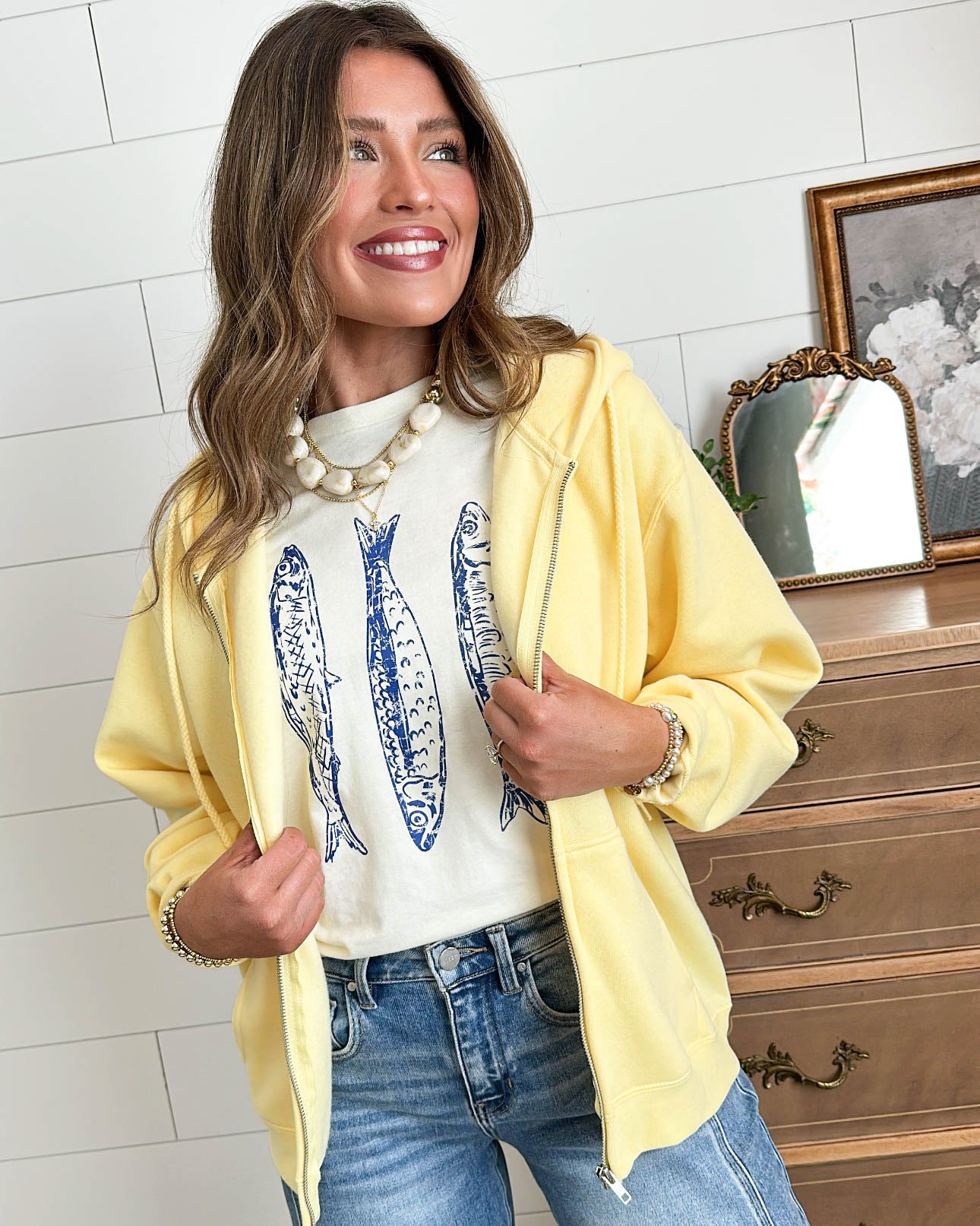 Sun In My Eyes Full Zip Hooded Jacket