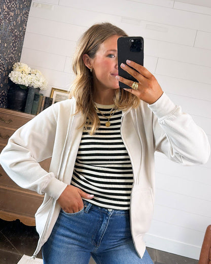 Sun In My Eyes Full Zip Hooded Jacket