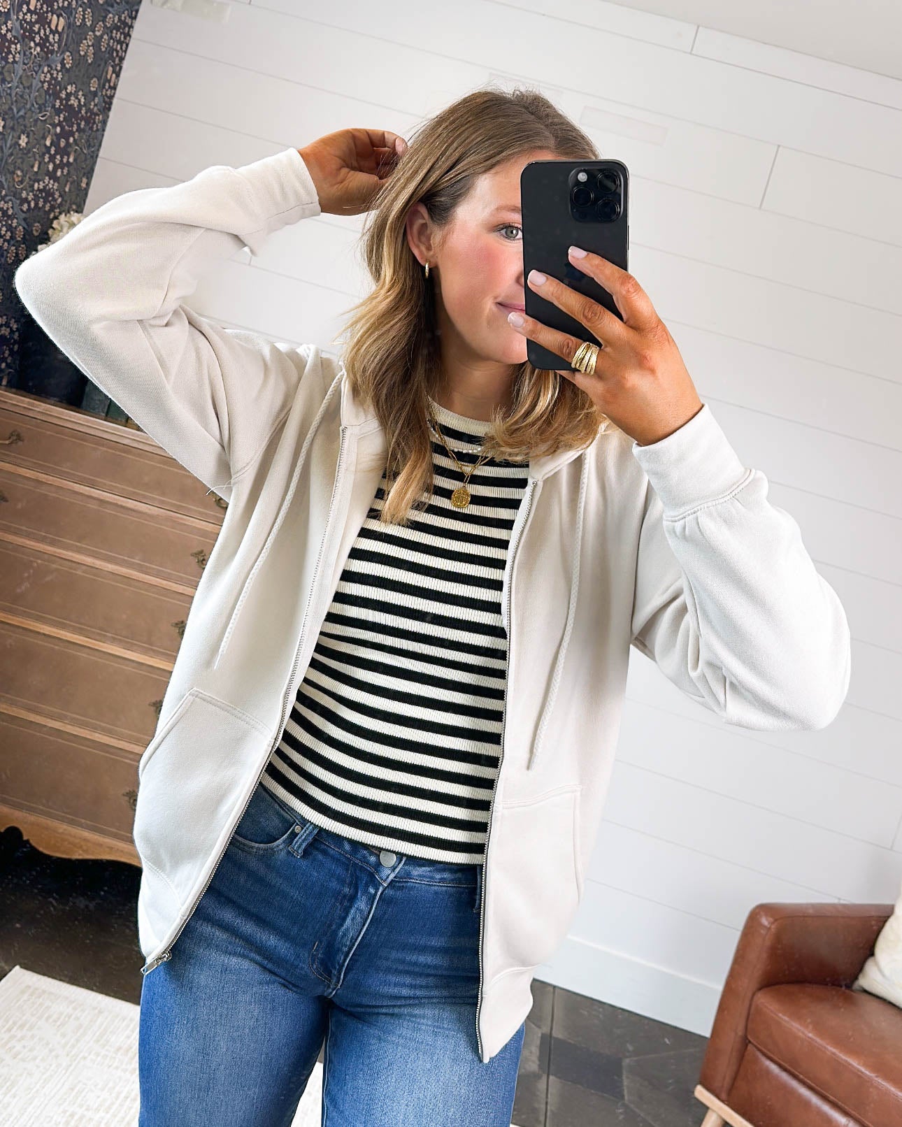 Sun In My Eyes Full Zip Hooded Jacket