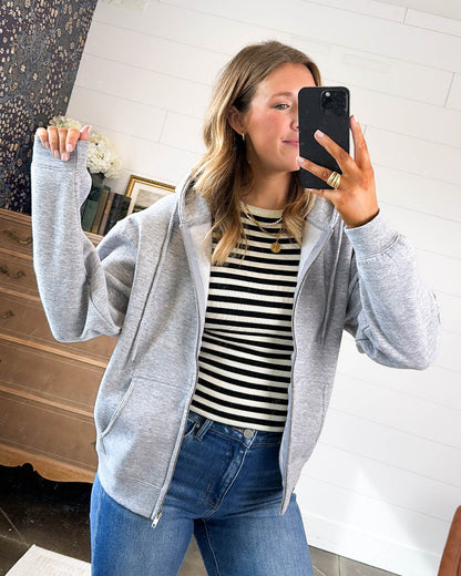 Sun In My Eyes Full Zip Hooded Jacket