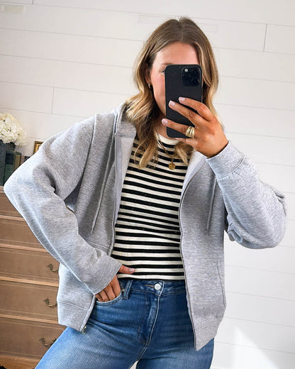 Sun In My Eyes Full Zip Hooded Jacket