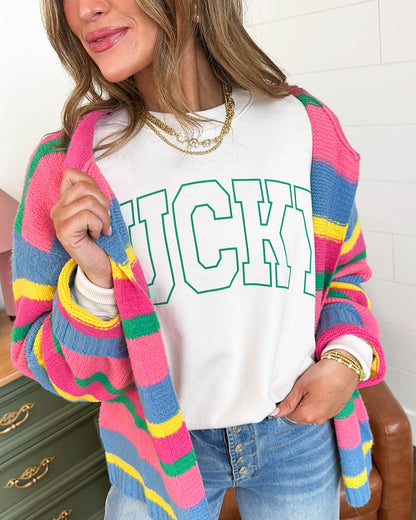 Lucky Graphic Sweatshirt