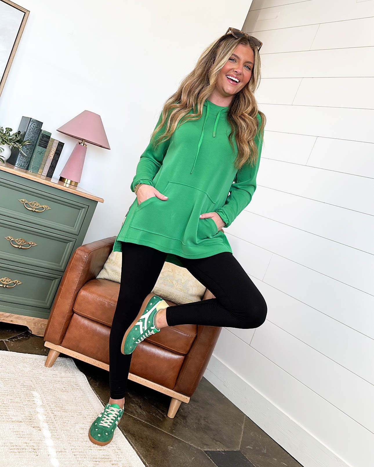 On The Go Scuba Hooded Pullover