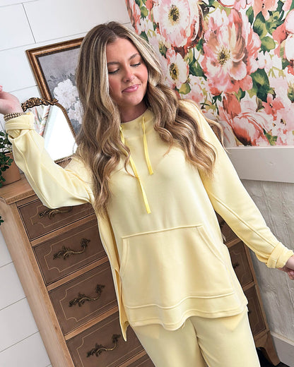 On The Go Scuba Hooded Pullover