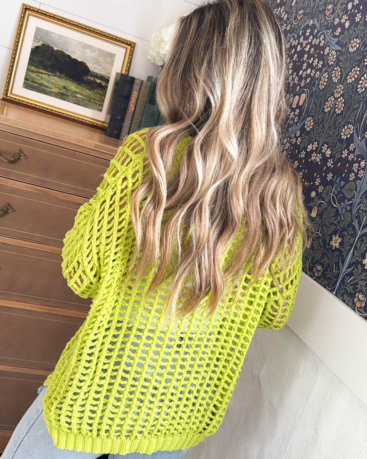 Castaway Fishnet Knit Sweater