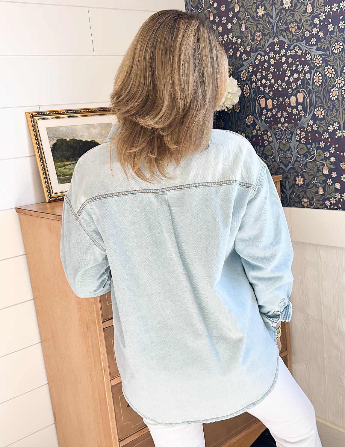 Maverick Snap Up Denim Shirt