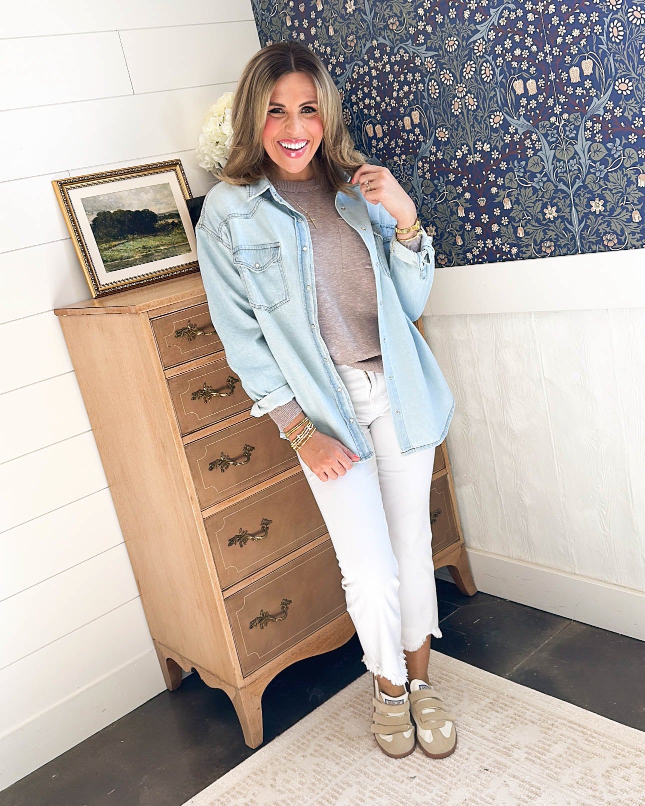 Maverick Snap Up Denim Shirt