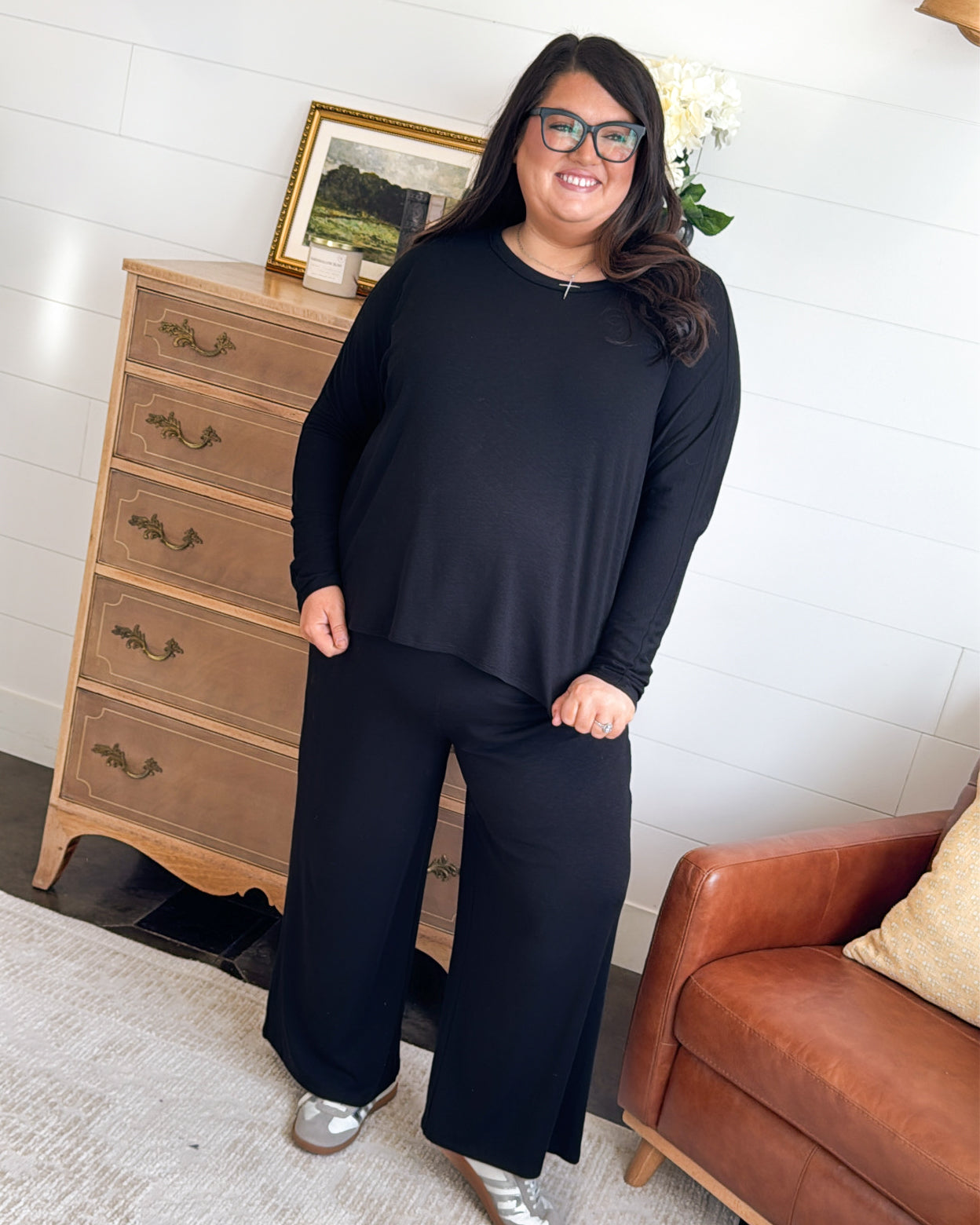 Urban Ease Wide Leg Lounge Pants