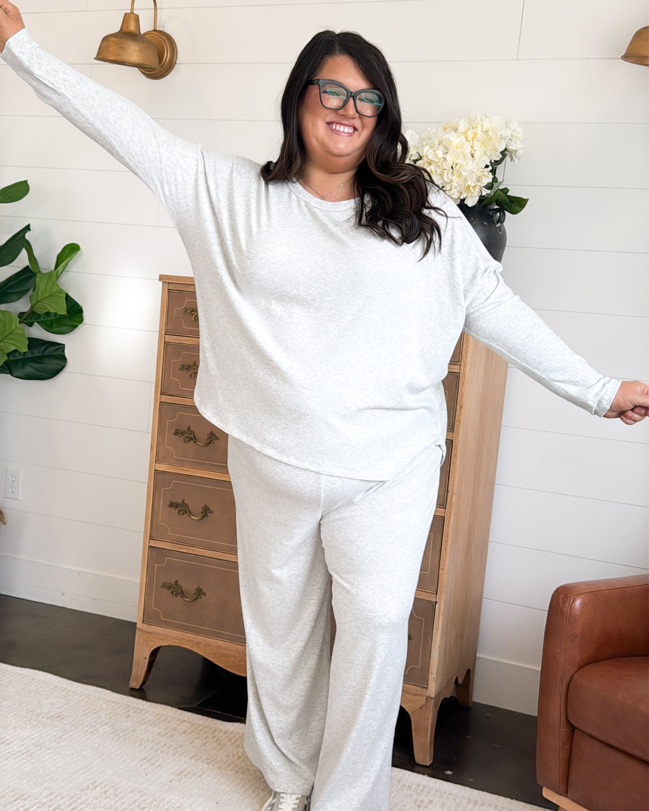 Urban Ease Wide Leg Lounge Pants
