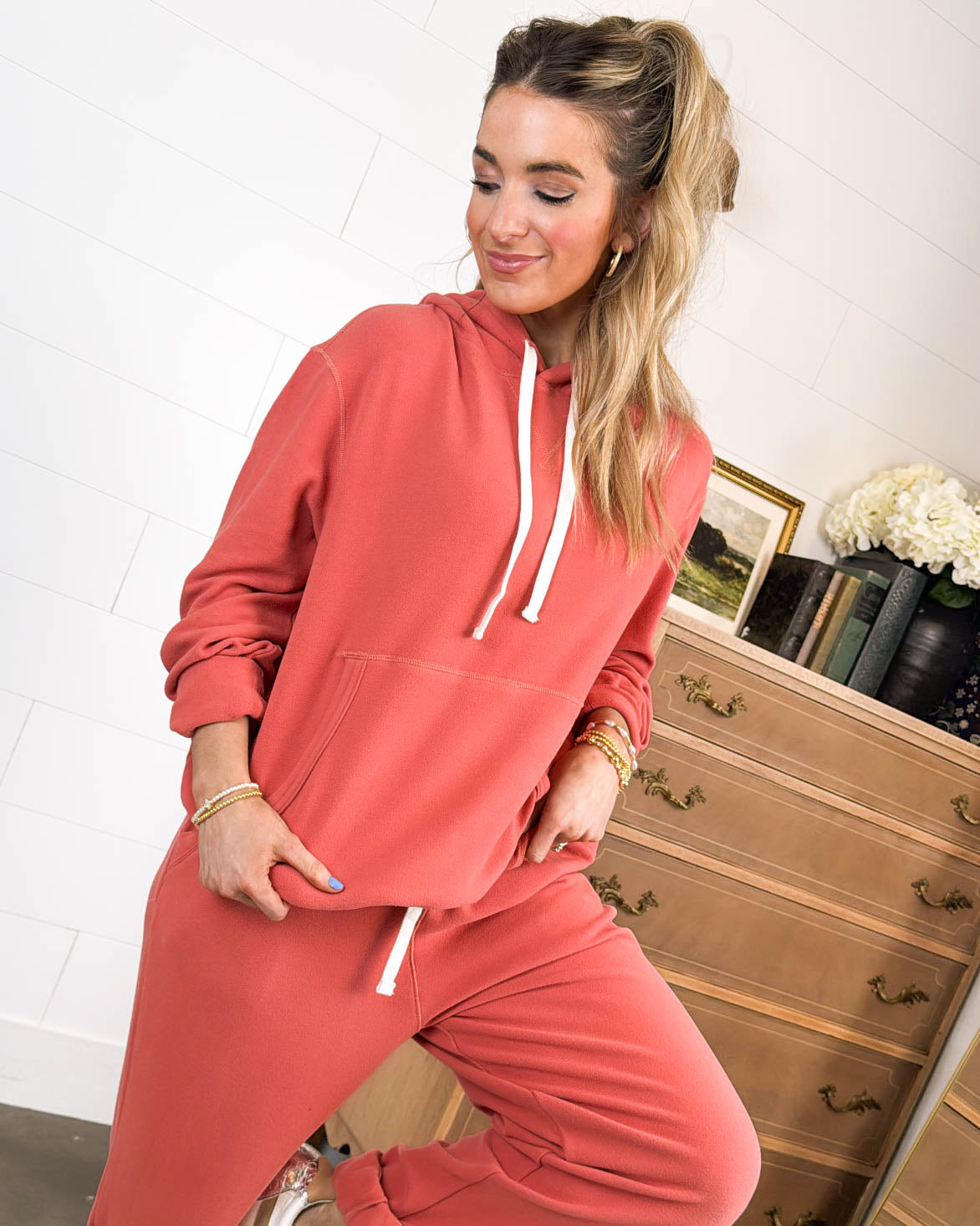Saturday Sips Pullover + Jogger Lounge Set