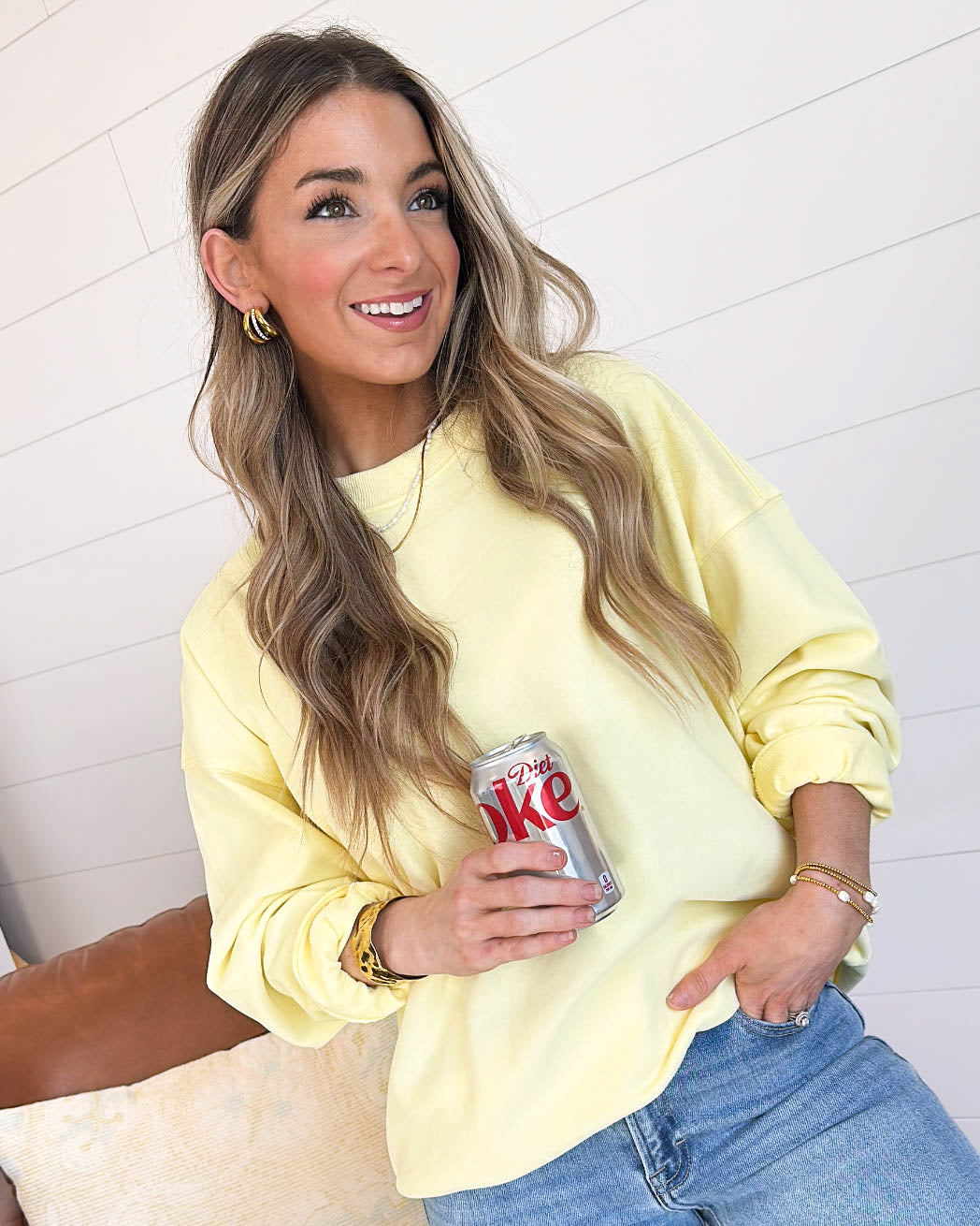 Sunlit Essential French Terry Pullover