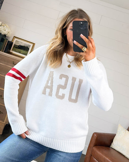 Let Freedom Ring USA Knit Sweater