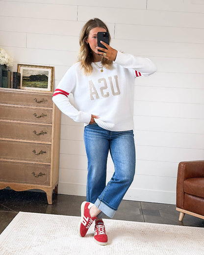 Let Freedom Ring USA Knit Sweater