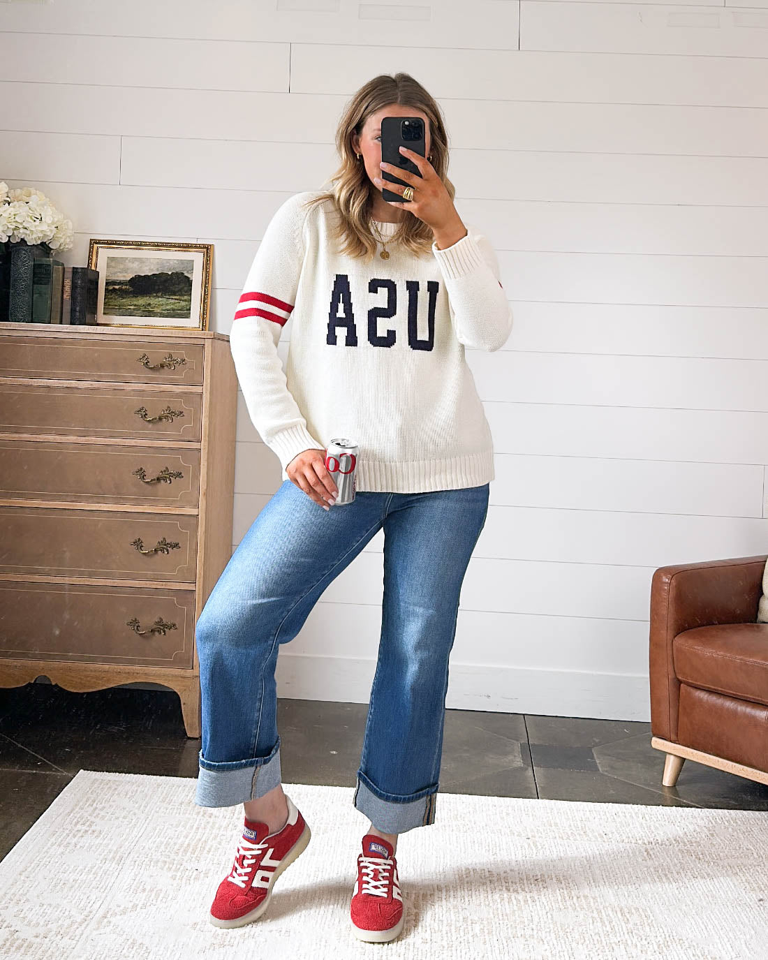 Let Freedom Ring USA Knit Sweater