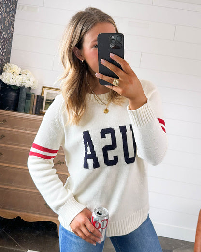 Let Freedom Ring USA Knit Sweater