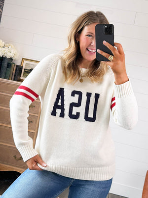 Let Freedom Ring USA Knit Sweater