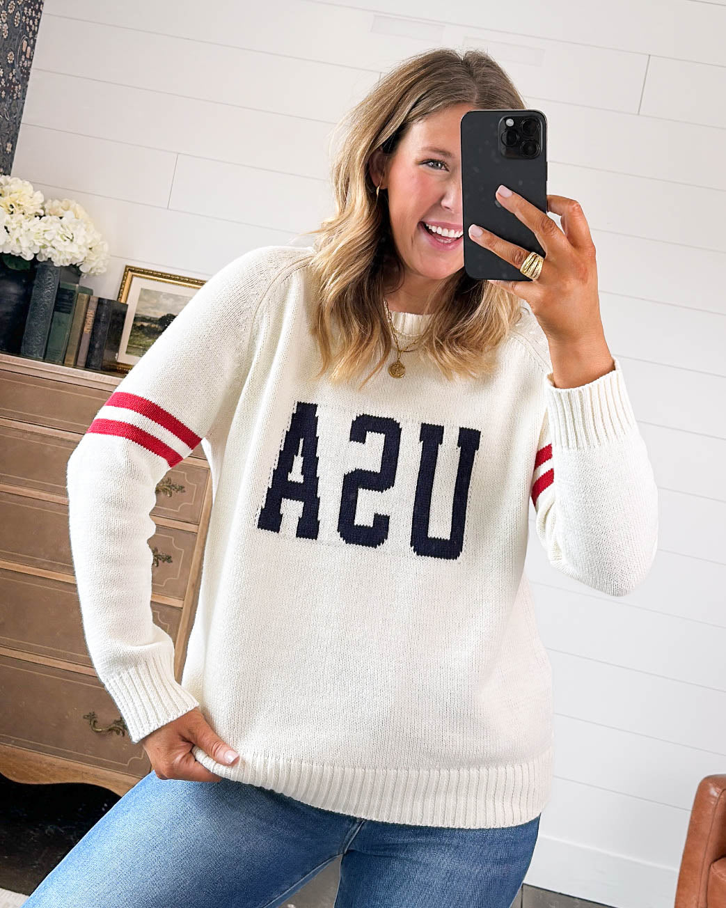 Let Freedom Ring USA Knit Sweater