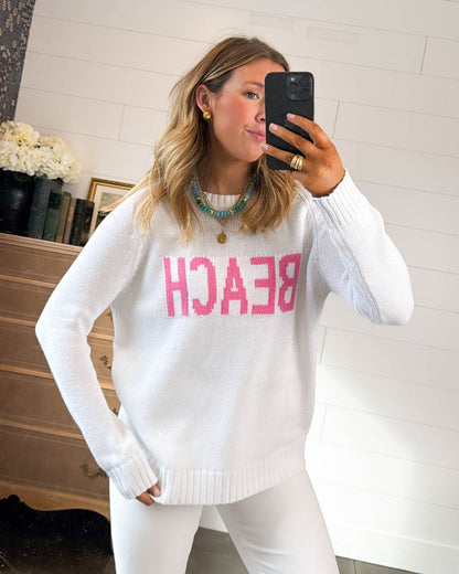 Matilda Beach Knit Raglan Sweater