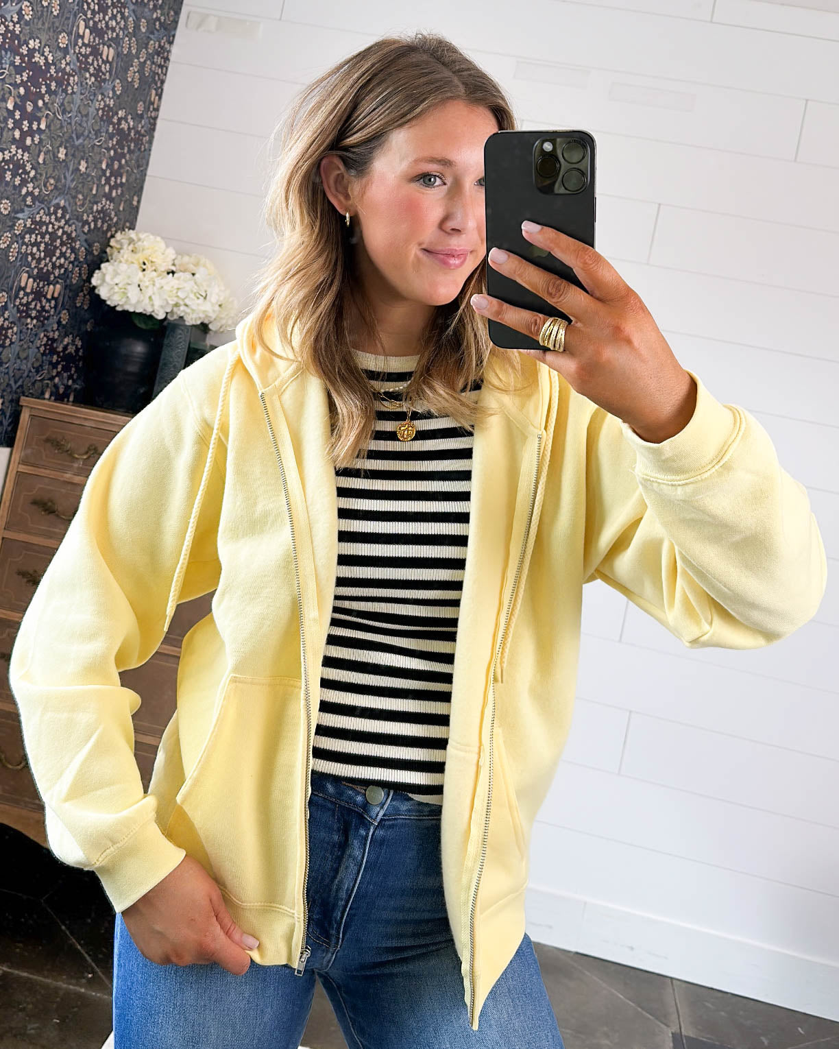 Sun In My Eyes Full Zip Hooded Jacket