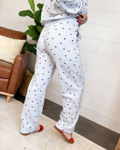 All American Star Graphic Top + Pants Lounge Set