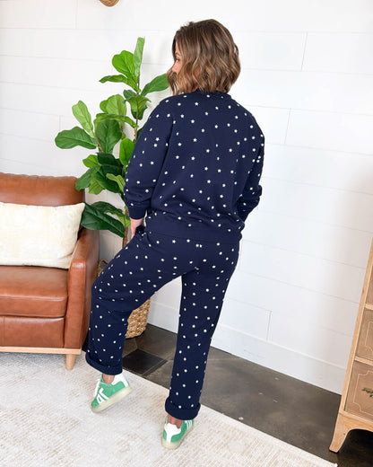 All American Star Graphic Top + Pants Lounge Set