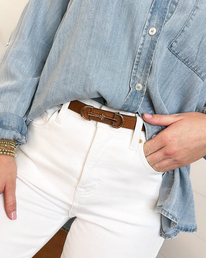 Blue Bayou Chambray Tab Sleeve Shirt