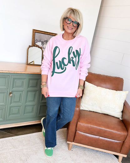 Lucky Graphic Sweatshirt