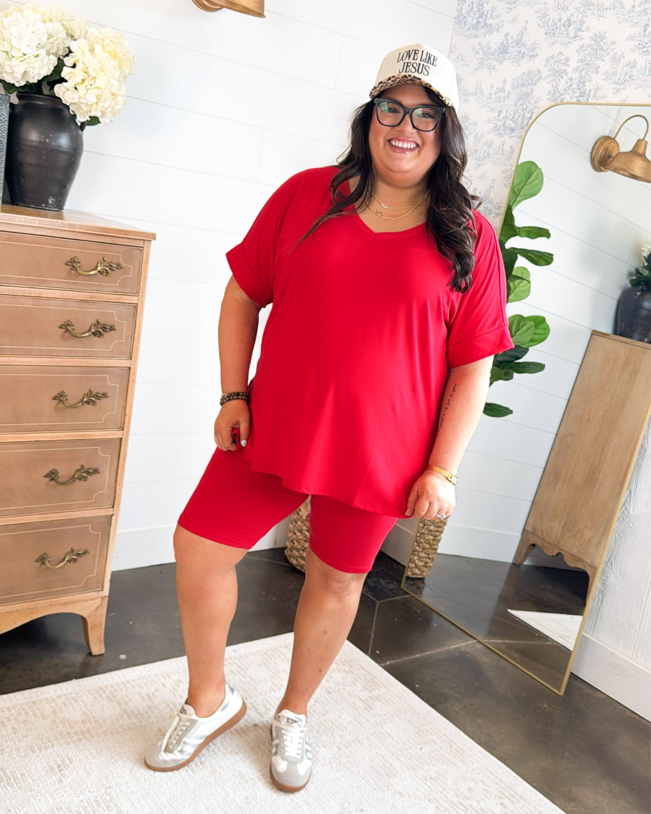 Let's Do Brunch Butter Soft Top + Shorts Lounge Set