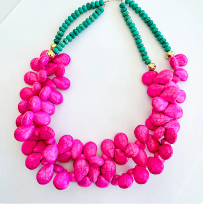 Treasure Jewels | Pink Coast Glam Necklace