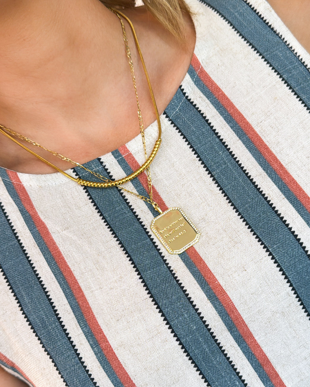 Treasure Jewels | Psalm 46:5 Pendant Necklace
